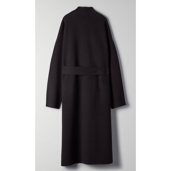 ✨Sold✨Aritzia Wilfred Belize Cardigan in Black - Picture 6 of 7